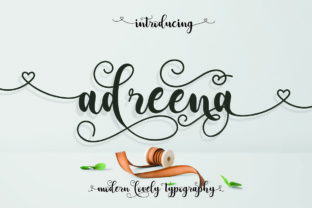 Adreena Script Typeface Review: A Playful Addition to Your Design Toolkit