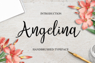 Angelina Script: A Modern Typeface for Handmade Brands