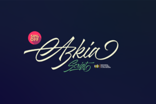 Azkia Script: Elevating Digital Brand Identity with Handcrafted Typography