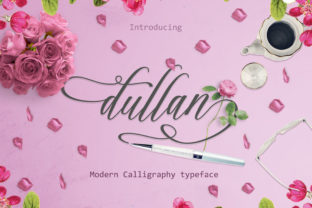 Dullan: The Modern Script Typeface for Handmade Branding