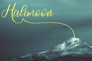 Halimoon Script: The Typeface That Elevates Campaign Visuals
