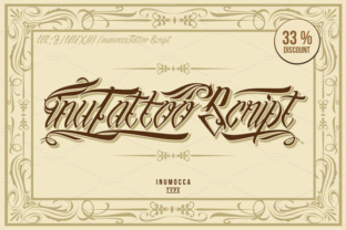 InuTattoo Script: A Creative Font for Bold Brand Identity