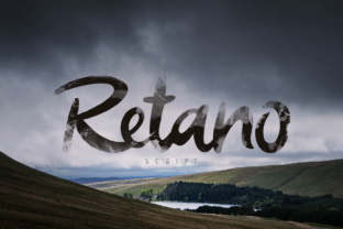 Retano Script: A Playful Typeface for Modern Web Design