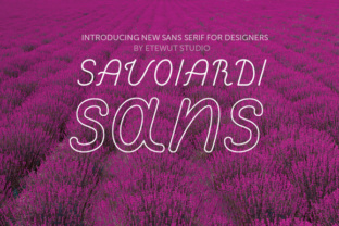 Savoiardi Sans: The Modern Typeface for Polished Brand Identity