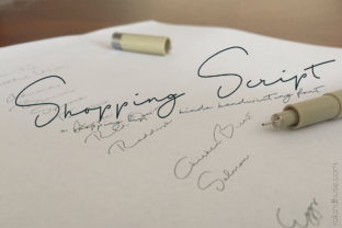 Shopping Script: The Casual Typeface for Clearer Campaign Messaging
