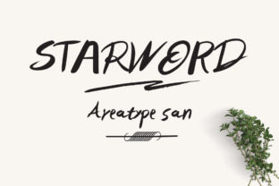Starword: A Handwritten Typeface for Distinctive Web Design