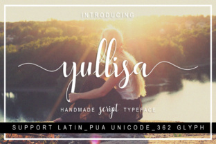 Yullisa Script: A Handwritten Typeface for Authentic Brand Identity